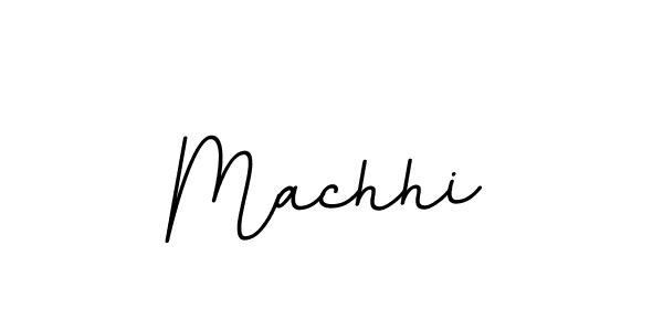 Use a signature maker to create a handwritten signature online. With this signature software, you can design (BallpointsItalic-DORy9) your own signature for name Machhi. Machhi signature style 11 images and pictures png