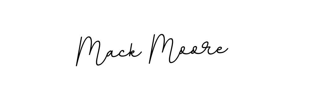 How to make Mack Moore name signature. Use BallpointsItalic-DORy9 style for creating short signs online. This is the latest handwritten sign. Mack Moore signature style 11 images and pictures png