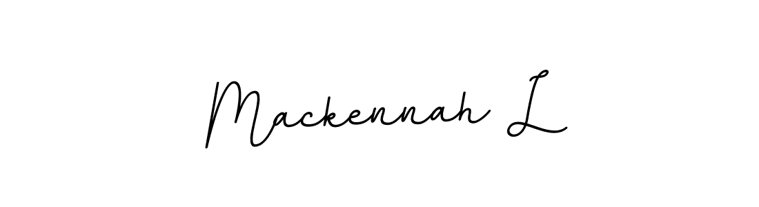 You should practise on your own different ways (BallpointsItalic-DORy9) to write your name (Mackennah L) in signature. don't let someone else do it for you. Mackennah L signature style 11 images and pictures png