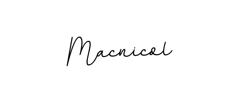 You should practise on your own different ways (BallpointsItalic-DORy9) to write your name (Macnicol) in signature. don't let someone else do it for you. Macnicol signature style 11 images and pictures png
