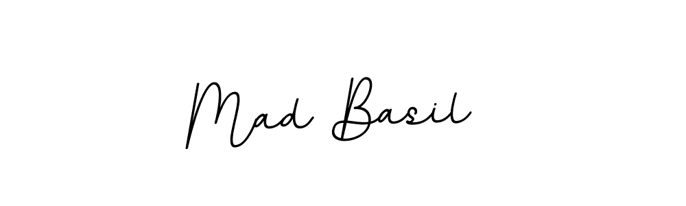 You should practise on your own different ways (BallpointsItalic-DORy9) to write your name (Mad Basil ) in signature. don't let someone else do it for you. Mad Basil  signature style 11 images and pictures png