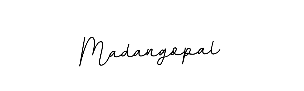 How to make Madangopal signature? BallpointsItalic-DORy9 is a professional autograph style. Create handwritten signature for Madangopal name. Madangopal signature style 11 images and pictures png