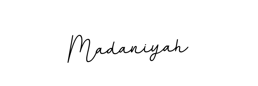 How to Draw Madaniyah signature style? BallpointsItalic-DORy9 is a latest design signature styles for name Madaniyah. Madaniyah signature style 11 images and pictures png