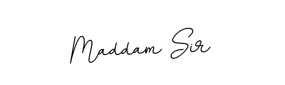 if you are searching for the best signature style for your name Maddam Sir. so please give up your signature search. here we have designed multiple signature styles  using BallpointsItalic-DORy9. Maddam Sir signature style 11 images and pictures png