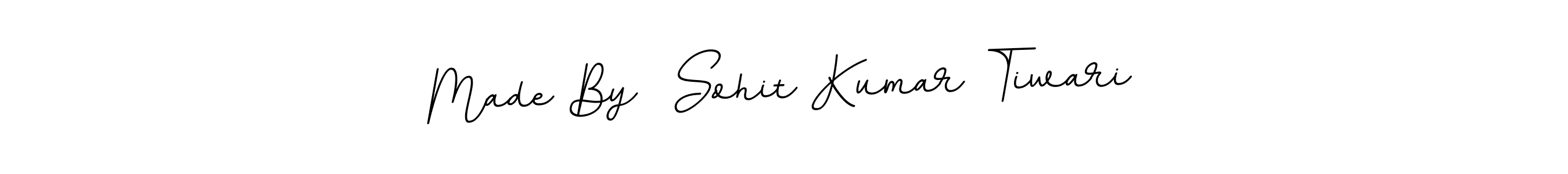 Check out images of Autograph of Made By  Sohit Kumar Tiwari name. Actor Made By  Sohit Kumar Tiwari Signature Style. BallpointsItalic-DORy9 is a professional sign style online. Made By  Sohit Kumar Tiwari signature style 11 images and pictures png