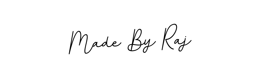 The best way (BallpointsItalic-DORy9) to make a short signature is to pick only two or three words in your name. The name Made By Raj include a total of six letters. For converting this name. Made By Raj signature style 11 images and pictures png