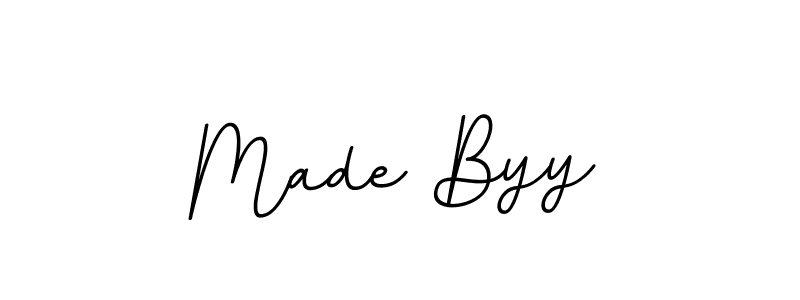 You can use this online signature creator to create a handwritten signature for the name Made Byy. This is the best online autograph maker. Made Byy signature style 11 images and pictures png