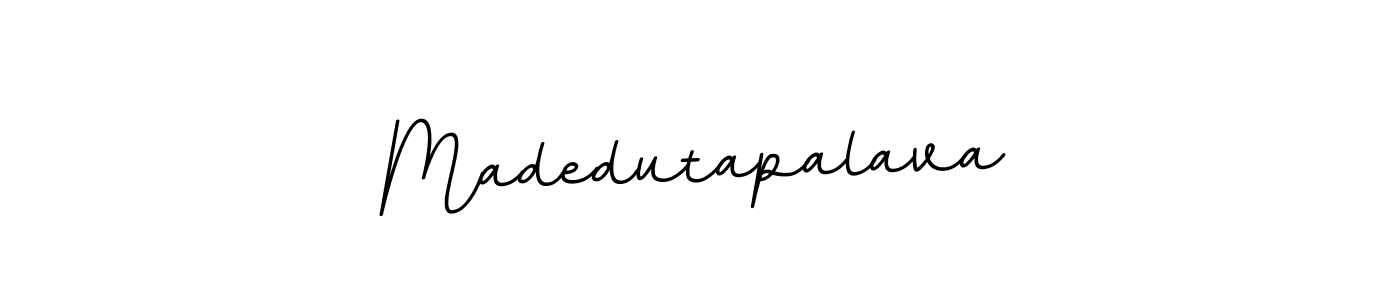 Create a beautiful signature design for name Madedutapalava. With this signature (BallpointsItalic-DORy9) fonts, you can make a handwritten signature for free. Madedutapalava signature style 11 images and pictures png