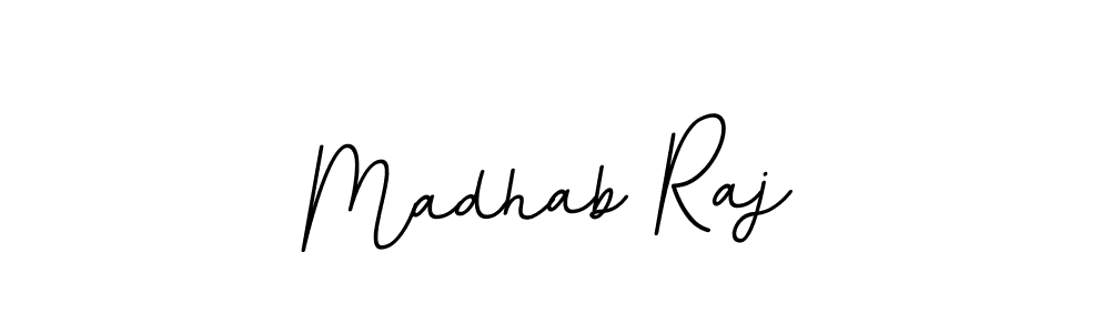 The best way (BallpointsItalic-DORy9) to make a short signature is to pick only two or three words in your name. The name Madhab Raj include a total of six letters. For converting this name. Madhab Raj signature style 11 images and pictures png