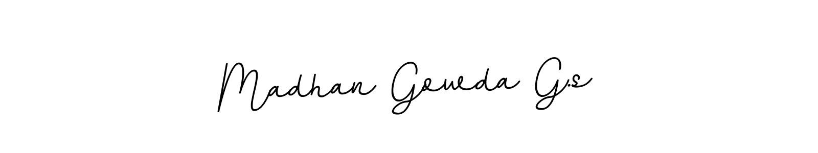 Similarly BallpointsItalic-DORy9 is the best handwritten signature design. Signature creator online .You can use it as an online autograph creator for name Madhan Gowda G.s. Madhan Gowda G.s signature style 11 images and pictures png