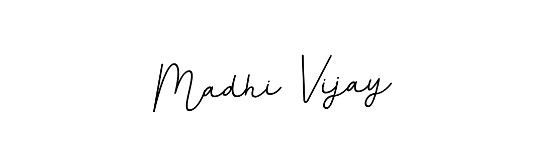 The best way (BallpointsItalic-DORy9) to make a short signature is to pick only two or three words in your name. The name Madhi Vijay include a total of six letters. For converting this name. Madhi Vijay signature style 11 images and pictures png