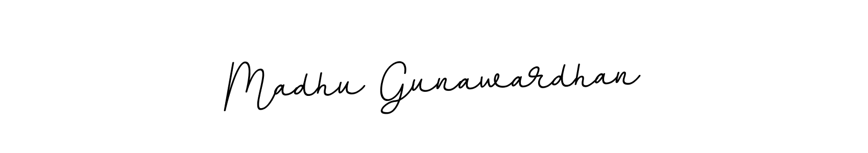 Also we have Madhu Gunawardhan name is the best signature style. Create professional handwritten signature collection using BallpointsItalic-DORy9 autograph style. Madhu Gunawardhan signature style 11 images and pictures png