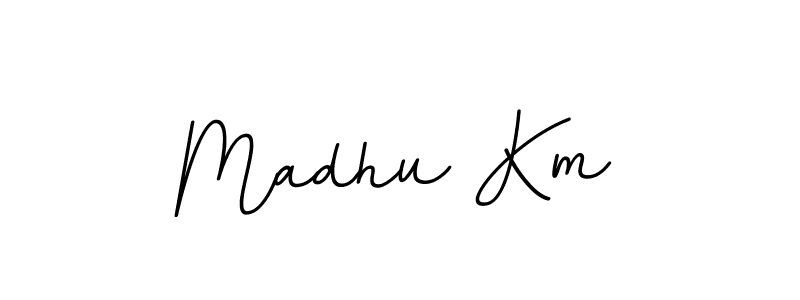 BallpointsItalic-DORy9 is a professional signature style that is perfect for those who want to add a touch of class to their signature. It is also a great choice for those who want to make their signature more unique. Get Madhu Km name to fancy signature for free. Madhu Km signature style 11 images and pictures png