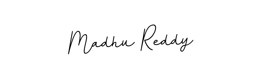 Create a beautiful signature design for name Madhu Reddy. With this signature (BallpointsItalic-DORy9) fonts, you can make a handwritten signature for free. Madhu Reddy signature style 11 images and pictures png