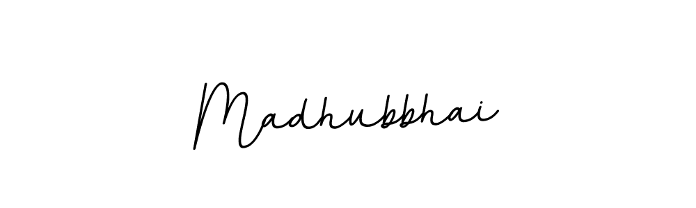 Design your own signature with our free online signature maker. With this signature software, you can create a handwritten (BallpointsItalic-DORy9) signature for name Madhubbhai. Madhubbhai signature style 11 images and pictures png