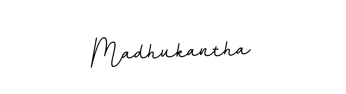 Create a beautiful signature design for name Madhukantha. With this signature (BallpointsItalic-DORy9) fonts, you can make a handwritten signature for free. Madhukantha signature style 11 images and pictures png