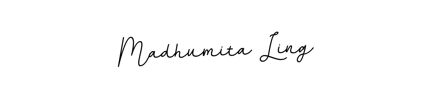 Madhumita Ling stylish signature style. Best Handwritten Sign (BallpointsItalic-DORy9) for my name. Handwritten Signature Collection Ideas for my name Madhumita Ling. Madhumita Ling signature style 11 images and pictures png