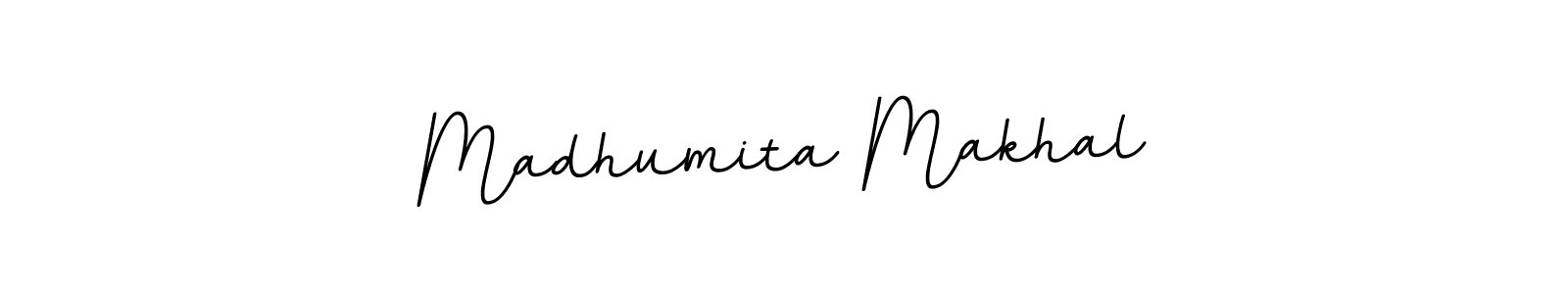 How to make Madhumita Makhal name signature. Use BallpointsItalic-DORy9 style for creating short signs online. This is the latest handwritten sign. Madhumita Makhal signature style 11 images and pictures png