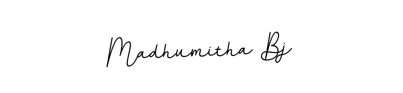 Madhumitha Bj stylish signature style. Best Handwritten Sign (BallpointsItalic-DORy9) for my name. Handwritten Signature Collection Ideas for my name Madhumitha Bj. Madhumitha Bj signature style 11 images and pictures png
