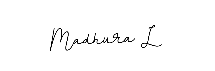 How to Draw Madhura L signature style? BallpointsItalic-DORy9 is a latest design signature styles for name Madhura L. Madhura L signature style 11 images and pictures png