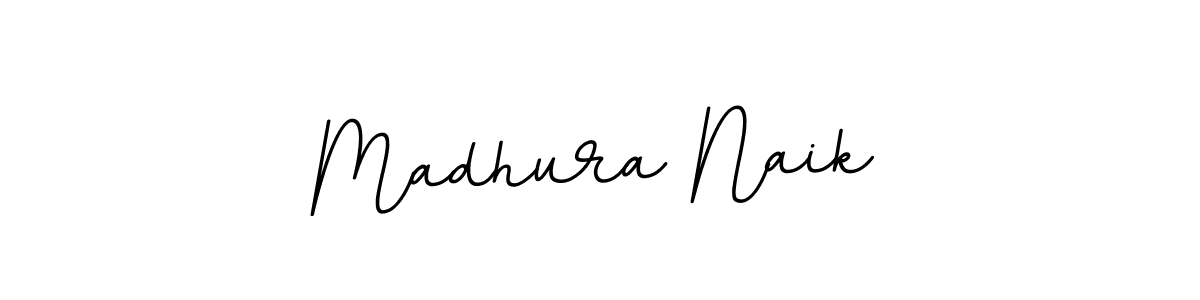 Make a beautiful signature design for name Madhura Naik. With this signature (BallpointsItalic-DORy9) style, you can create a handwritten signature for free. Madhura Naik signature style 11 images and pictures png