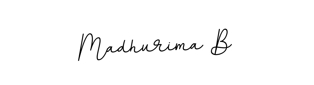 The best way (BallpointsItalic-DORy9) to make a short signature is to pick only two or three words in your name. The name Madhurima B include a total of six letters. For converting this name. Madhurima B signature style 11 images and pictures png