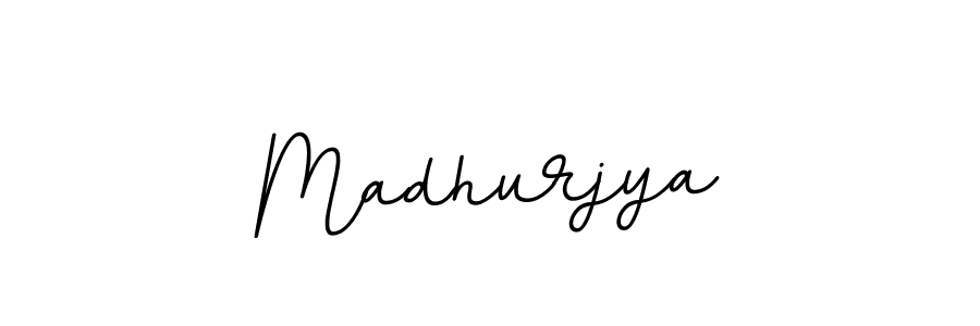 Create a beautiful signature design for name Madhurjya. With this signature (BallpointsItalic-DORy9) fonts, you can make a handwritten signature for free. Madhurjya signature style 11 images and pictures png