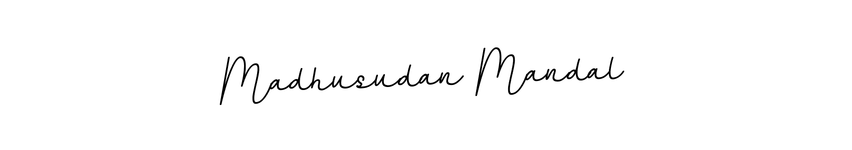 How to make Madhusudan Mandal signature? BallpointsItalic-DORy9 is a professional autograph style. Create handwritten signature for Madhusudan Mandal name. Madhusudan Mandal signature style 11 images and pictures png