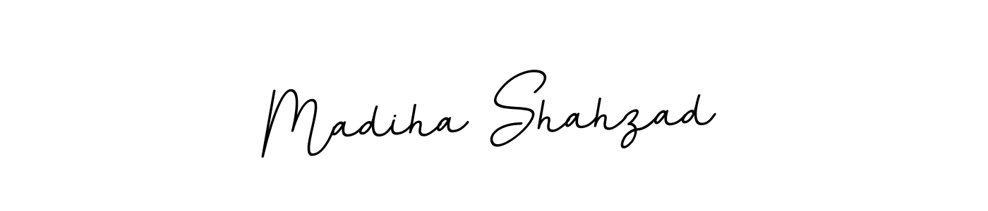 BallpointsItalic-DORy9 is a professional signature style that is perfect for those who want to add a touch of class to their signature. It is also a great choice for those who want to make their signature more unique. Get Madiha Shahzad name to fancy signature for free. Madiha Shahzad signature style 11 images and pictures png
