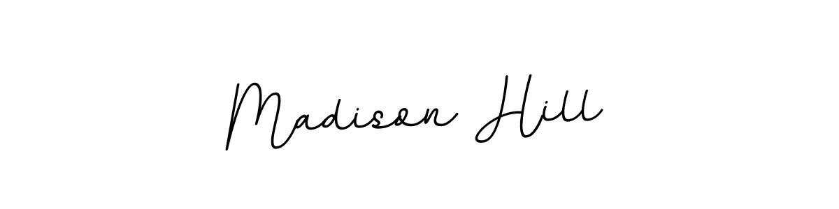 It looks lik you need a new signature style for name Madison Hill. Design unique handwritten (BallpointsItalic-DORy9) signature with our free signature maker in just a few clicks. Madison Hill signature style 11 images and pictures png