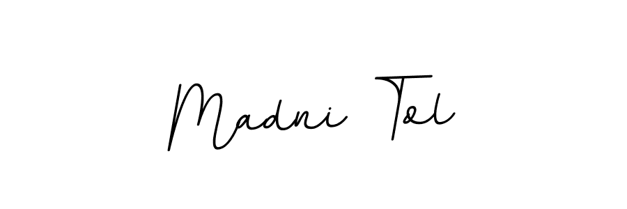 Make a beautiful signature design for name Madni Tol. Use this online signature maker to create a handwritten signature for free. Madni Tol signature style 11 images and pictures png