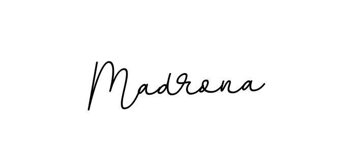 Create a beautiful signature design for name Madrona. With this signature (BallpointsItalic-DORy9) fonts, you can make a handwritten signature for free. Madrona signature style 11 images and pictures png