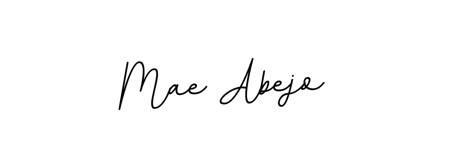 The best way (BallpointsItalic-DORy9) to make a short signature is to pick only two or three words in your name. The name Mae Abejo include a total of six letters. For converting this name. Mae Abejo signature style 11 images and pictures png