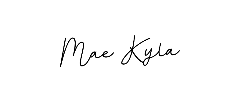 if you are searching for the best signature style for your name Mae Kyla. so please give up your signature search. here we have designed multiple signature styles  using BallpointsItalic-DORy9. Mae Kyla signature style 11 images and pictures png