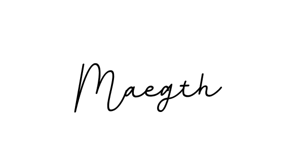 Design your own signature with our free online signature maker. With this signature software, you can create a handwritten (BallpointsItalic-DORy9) signature for name Maegth. Maegth signature style 11 images and pictures png