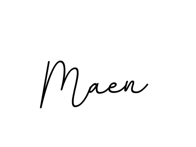 Make a beautiful signature design for name Maen. With this signature (BallpointsItalic-DORy9) style, you can create a handwritten signature for free. Maen signature style 11 images and pictures png