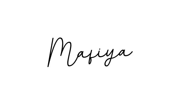 Create a beautiful signature design for name Mafiya. With this signature (BallpointsItalic-DORy9) fonts, you can make a handwritten signature for free. Mafiya signature style 11 images and pictures png