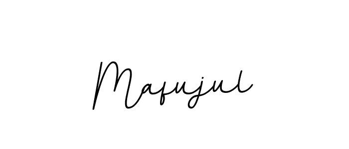 How to make Mafujul name signature. Use BallpointsItalic-DORy9 style for creating short signs online. This is the latest handwritten sign. Mafujul signature style 11 images and pictures png