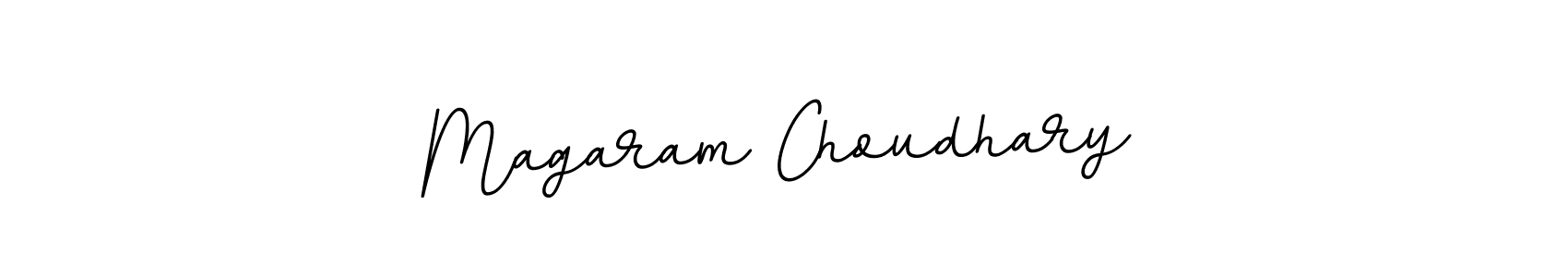 Create a beautiful signature design for name Magaram Choudhary. With this signature (BallpointsItalic-DORy9) fonts, you can make a handwritten signature for free. Magaram Choudhary signature style 11 images and pictures png