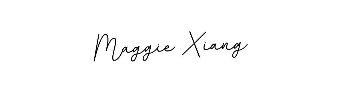 Maggie Xiang stylish signature style. Best Handwritten Sign (BallpointsItalic-DORy9) for my name. Handwritten Signature Collection Ideas for my name Maggie Xiang. Maggie Xiang signature style 11 images and pictures png
