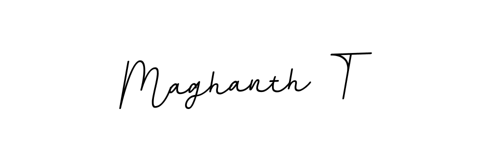 This is the best signature style for the Maghanth T name. Also you like these signature font (BallpointsItalic-DORy9). Mix name signature. Maghanth T signature style 11 images and pictures png