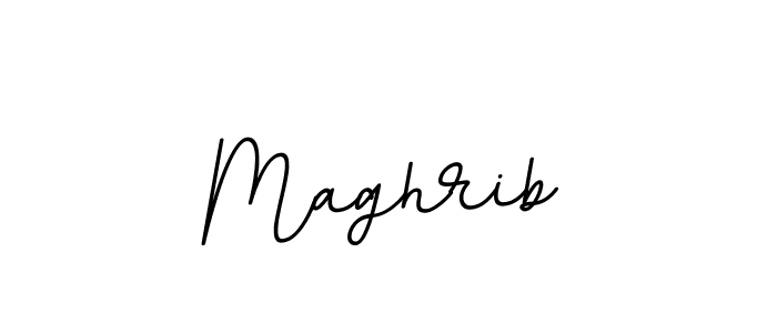 Use a signature maker to create a handwritten signature online. With this signature software, you can design (BallpointsItalic-DORy9) your own signature for name Maghrib. Maghrib signature style 11 images and pictures png