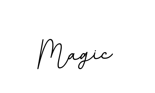 Create a beautiful signature design for name Magic. With this signature (BallpointsItalic-DORy9) fonts, you can make a handwritten signature for free. Magic signature style 11 images and pictures png