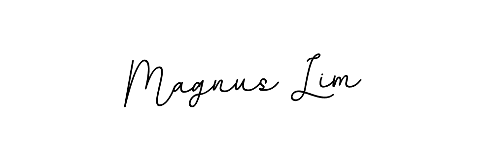 This is the best signature style for the Magnus Lim name. Also you like these signature font (BallpointsItalic-DORy9). Mix name signature. Magnus Lim signature style 11 images and pictures png