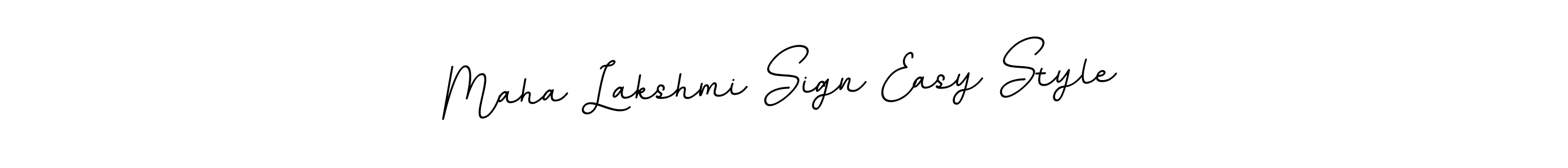 Design your own signature with our free online signature maker. With this signature software, you can create a handwritten (BallpointsItalic-DORy9) signature for name Maha Lakshmi Sign Easy Style. Maha Lakshmi Sign Easy Style signature style 11 images and pictures png