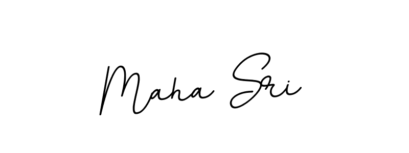 Maha Sri stylish signature style. Best Handwritten Sign (BallpointsItalic-DORy9) for my name. Handwritten Signature Collection Ideas for my name Maha Sri. Maha Sri signature style 11 images and pictures png