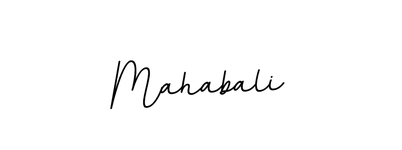 How to make Mahabali name signature. Use BallpointsItalic-DORy9 style for creating short signs online. This is the latest handwritten sign. Mahabali signature style 11 images and pictures png