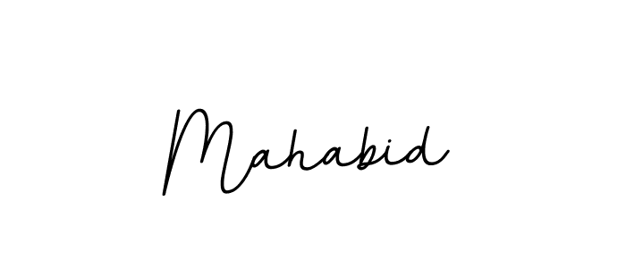 Mahabid stylish signature style. Best Handwritten Sign (BallpointsItalic-DORy9) for my name. Handwritten Signature Collection Ideas for my name Mahabid. Mahabid signature style 11 images and pictures png