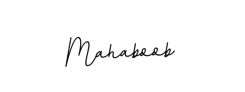 Design your own signature with our free online signature maker. With this signature software, you can create a handwritten (BallpointsItalic-DORy9) signature for name Mahaboob. Mahaboob signature style 11 images and pictures png