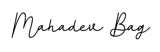 Get inspired by this graceful BallpointsItalic-DORy9 signature style for name Mahadev Bag. Smooth loops and balanced proportions for everyday use. Mahadev Bag signature style 11 images and pictures png